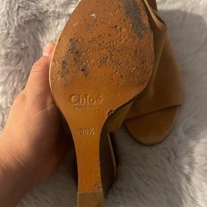 Chloé camel sandals